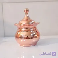 قندان گنبدی مسی زنجان چکش کاری و رنگ ثابت نانو