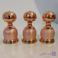 نمکدان مسی سه عددی دست ساز نانو شده