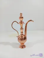 گلاب پاش مسی سایز 1 ارتفاع 2۹ سانت نانوشده رنگ ثابت در مس زنجان نمونه