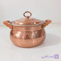 قابلمه شکمی مسی چکشی قطر20