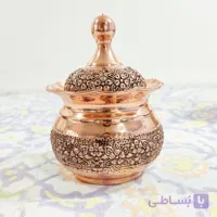 تنقلات خوری مسی دست ساز قلم کاری رنگ ثابت