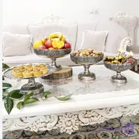 ست پذیرایی گلبرگ کروم مسی