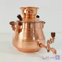 کتری یا سماور مسی چکشی سه لیتری نانو