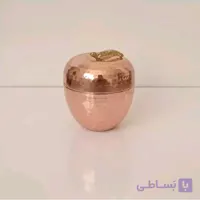انار یا سیب نقلی 5 عددی مسی دست ساز زنجان مدل چکشی