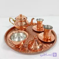 (3عدد) استکان نعلبکی طرح دار cnc نانو شده
