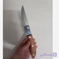 چاقوی اعلای دسته چوبی تیغه استیل ضد زنگ
