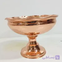 آجیل خوری بسیار ضخیم تمام مس زنجان رنگ ثابت قطر 22