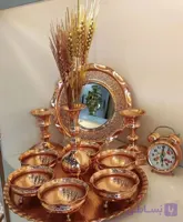 سرویس هفت سین مسی ۲۰ تیکه فوق العاده خاص و زیبا گلبرگ