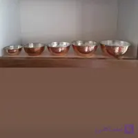 پیاله مسی چکشی سایز 2 قطر 8 سانت ارتفاع 3.5 سانت
