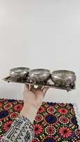 رولت خوری گلبرگ مسی با گوی مسی ۳ عددی