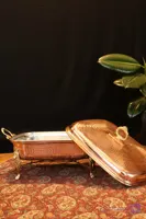 سوفله خوری درب دار مستطیل سایز ۲ وارمردار نانو