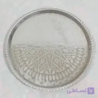 سینی چای قطر 32 طرح برجسته رنگ ثابت