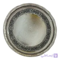 سینی مسی گلبرگ سیاه قلم سایز ۳ قطر ۳۸ سانت
