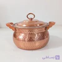 قابلمه شکمی چکشی قطر25مس زنجان نانو شده