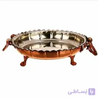 سینی سه پایه گوشواره دار سایز 2 قطر30 سانت