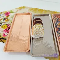 رولت خوری چکشی پایه دار نانو شده ضخیم مسی هنر اصیل زنجان در خانه شما