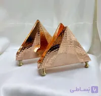 جا دستمالی مسی سه گوش یک عددی