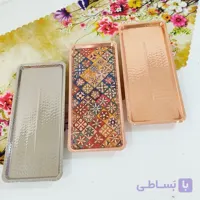 رولت خوری مسی تراش رنگی کار دلبر زیبا