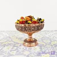 شکلات خوری مسی دست ساز زنجان رنگ ثابت