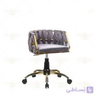 صندلی پیشخوان اداری تحریر ارایشگاهی مدل ساریما چرخدار