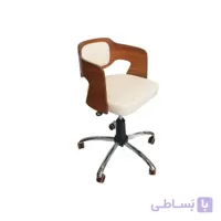صندلی اداری استادکاری تحریر  کارمندی دانشجویی مدل ساریما چرخدار
