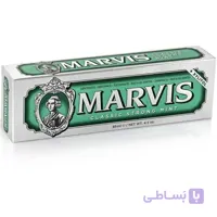 خمیر دندان مارویس مدل Classic Strong Mint نعنایی قوی حجم 85 میلی لیتر