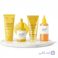 ست ضدلک و روشن کننده کوجیک اسید و زردچوبه مدیکیوب