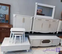 ست آینه کنسول . میز تی وی و جلومبلی مدل ونوس