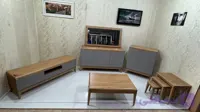 ست آینه کنسول میز تی وی . جلو مبلی و جاکفشی کفشی هایگلاس مدل سارای iw100
