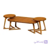 جلو مبلی چوبی کمجا مدل لپ تاپی