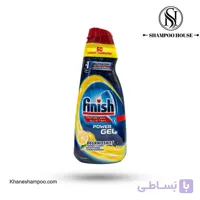 ژل ماشین ظرفشویی فینیش finish رایحه لیمو