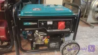 موتور برق بنزینی 6 کیلو لئو 7003 سه فاز با تابلو اتوماتیک