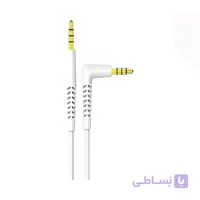کابل AUX به AUX بودی مدل Budi DC150X9012 طول 1.2 متر با گارانتی ۱۸ ماهه شرکتی (۶ ماه تعویض)