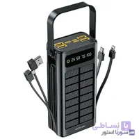 پاوربانک خورشیدی گرین لاین مدل Solar X GLPX49 ظرفیت 30000 میلی آمپر ساعت
