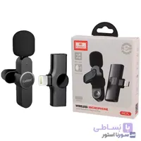 میکروفون یقه ای بی سیم ارلدام مدل ET-MC7L Lightning مناسب برای آیفون