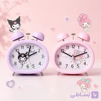 ساعت رومیزی فانتزی زنگ دار طرح کرومی و ملودی