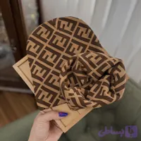 ست کلاه و گردنی فندی 2218
