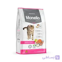 غذای خشک گربه مونلو میکس با طعم ماهی سالمون و مرغ 15 کیلوگرم | Monello Mix Salmon & Chicken 15kg