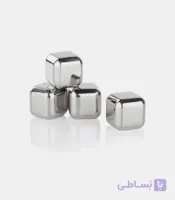 قالب یخ استیل Cooling Cubes (پک ۴ عددی)