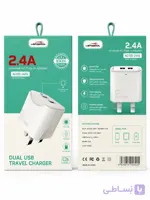 شارژر فست USB  لاپرامول مدل LP-C26 همراه با کابل