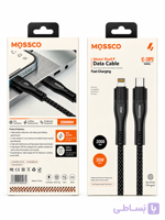 کابل شارژ دو متری 35 وات تایپ سی به لایتنینگ مسکو مدل MOSSCO IC-28PD