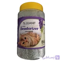 بوگیر خاک بستر گربه ژوانیت وزن 700 گرم رایحه لیمو
