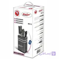 سرویس چاقو آشپزخانه 8 پارچه مایر مدل MR-72