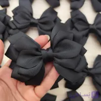 گیره مو پاپیون السا مشکی