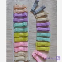گیره مو پاپیون... جین 12 عددی 6رنگ