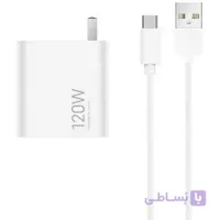 شارژر شیائومی مدل MDY-14-ED ظرفیت ۱۲۰ وات با کابل