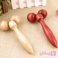 رول چوبی ماساژ صورت و بدن مدل ارگونومیک