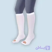 جوراب ضد آمبولی طب وصنعت کوتاه زیر زانو