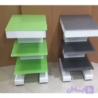 ترالی زیبایی پزشکی سه طبقه یک کشو کد 530
