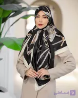 روسری نخی طرح آرت کد 7